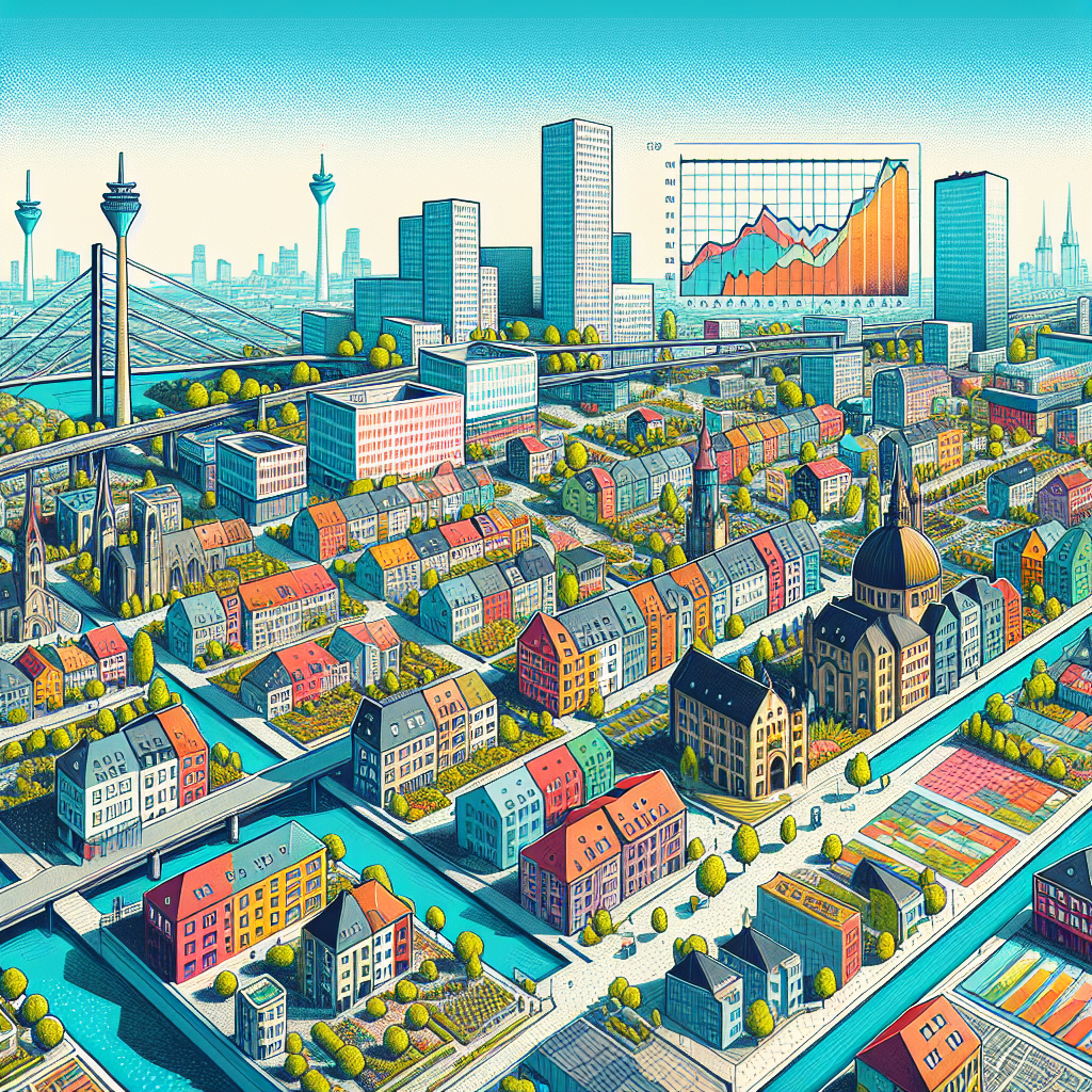 Bodenrichtwertentwicklung Düsseldorf Carlstadt vs. andere Stadtteile